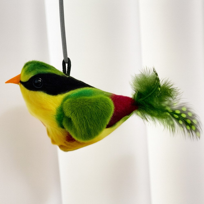 MAAH 고양이 터치하면 소리나는 새 장난감, 1개, 02.팔색조