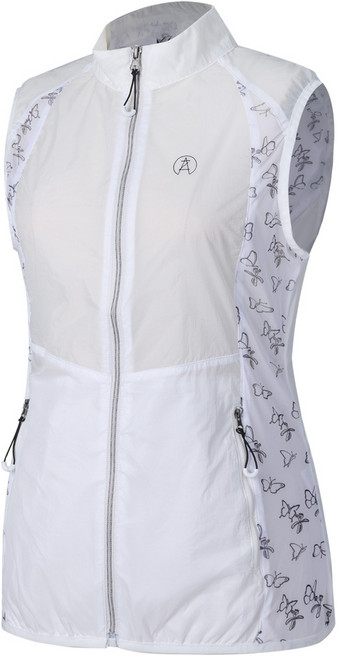 [이지바이] 여성 나일론 메쉬 집업 조끼_아웃도어 플라잉