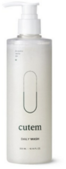 큐템 데일리 워시 클렌징 폼, 300ml, 4개