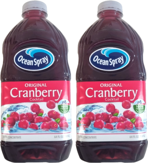 오션스프레이 크랜베리주스, 1.89L, 2개