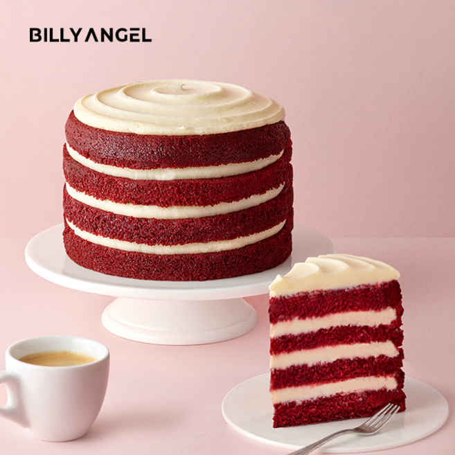 빌리엔젤 레드벨벳 케이크, 1개, 970g