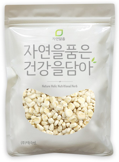 자연닮음 국산 말린 도정 찰옥수수알 백옥 알갱이 2kg, 2kg(1개), 1개