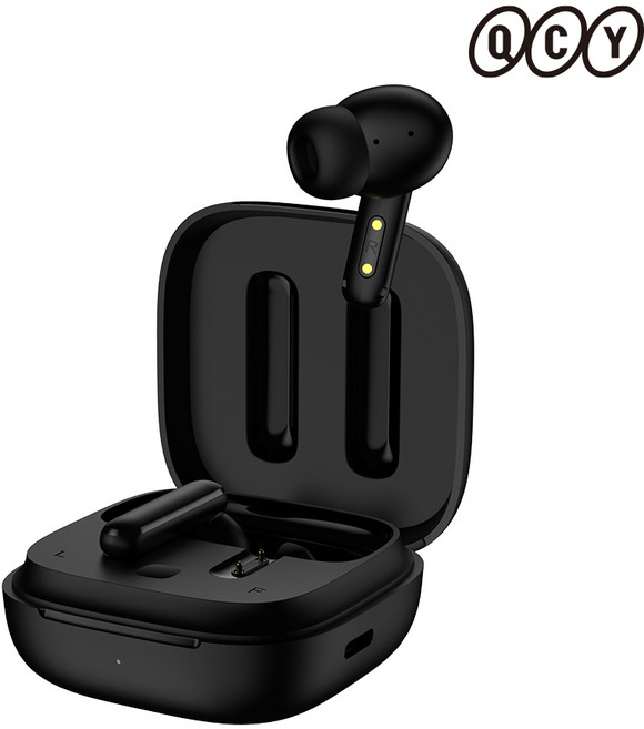 QCY T13 ANC 무선 블루투스 이어폰, T13 ANC (한국정품/1년AS), 블랙