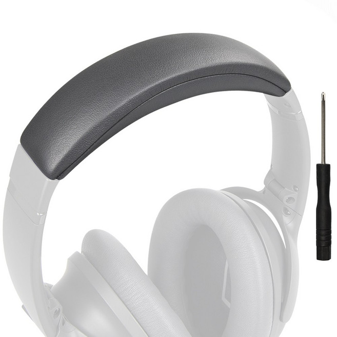 SOULWIT 교체용 헤드밴드 패드 키트 - 호환 모델 보스 Bose QC45/QC SE 새로운 퀴엇 컴포트 무선 헤드폰용 1개, Eclipse Grey