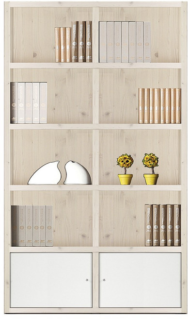 예뫼솔 2000시스템5단책장(하문형) TV책장 책꽂이 수납장 진열장, 5단-1200책장(하문)-워시, 5단