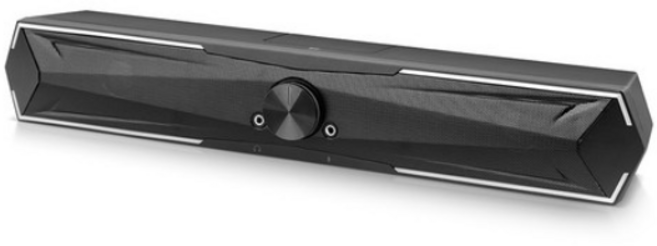 브리츠 레인보우 LED 게이밍 사운드바 스피커 블루투스, BZ-AK45, 혼합컬러