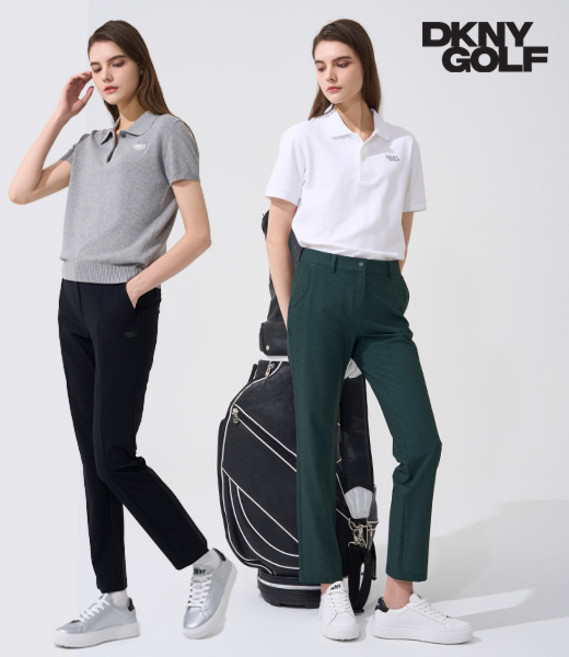 [초특가] (최초가 132000원) DKNY GOLF 골프 여름 팬츠 여성 2종세트