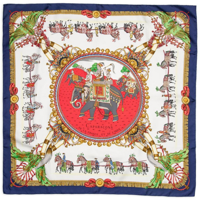 에르메스 중고 카파라송 스카프