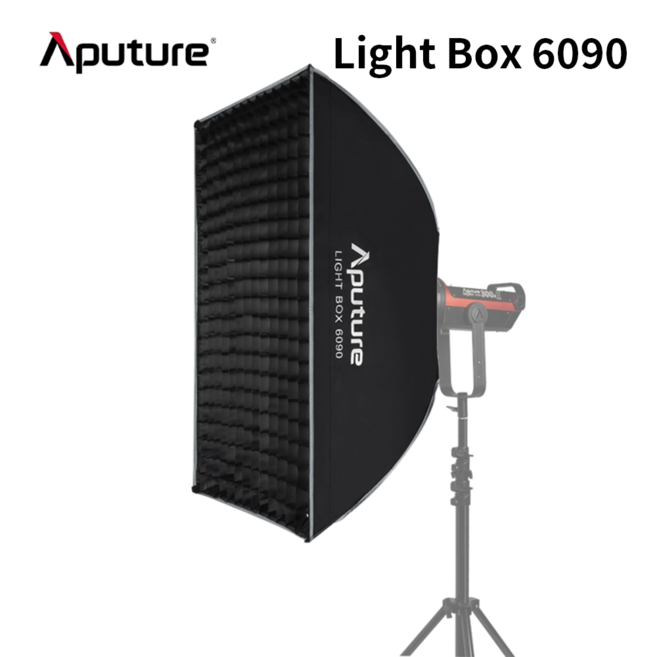어퓨처 APUTURE 라이트박스 6090 사각 소프트박스 1개 조명 촬영 스튜디오 포토박스 젬볼 소프트박스