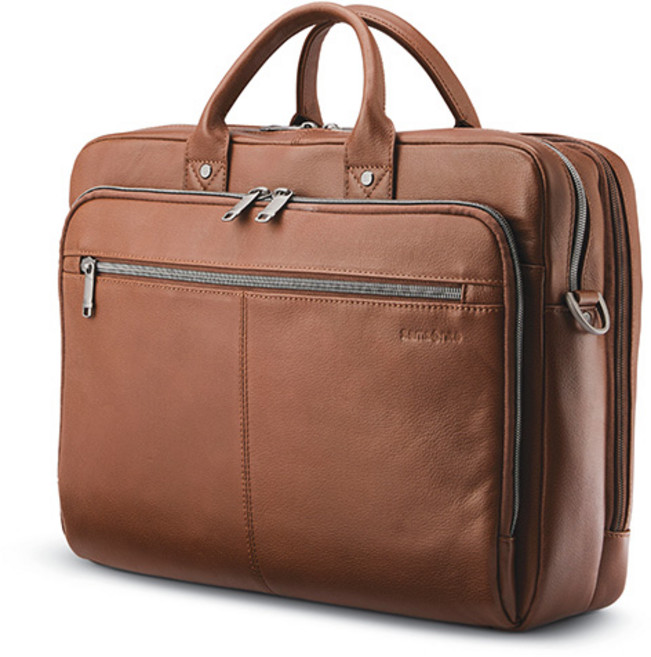 샘소나이트 클래식 레더 탑로더 비지니스 노트북 명품 클래식 서류 가방