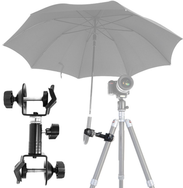 호루스벤누 U2 삼각대 엄브렐러 우산거치대 메탈/홀더, 1개