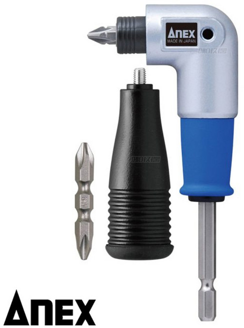 아넥스 L형 코너 미니 드라이버 어댑터 AKL-560 좁은공간, 1개