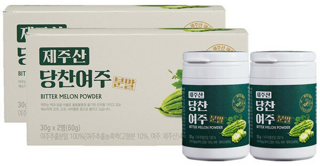제주산 당찬 여주분말 2박스 30gX4ea(120g), 30g
