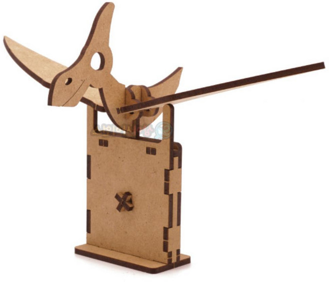 초등 유아 프테라노돈 익룡 오토마타 조립장난감 만들기 교실꾸미기 기초과학학습, 목공본드25g포함