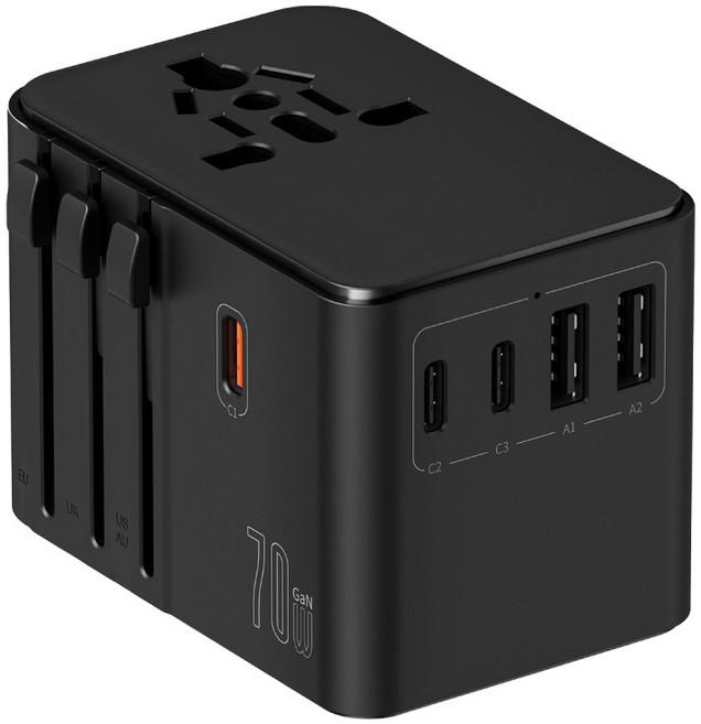 DTAudio 萬國旅行充 萬用轉接頭, 1個