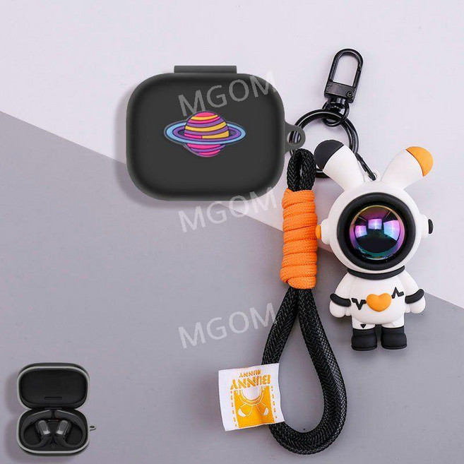 샥즈 오픈핏 프로 케이스 호환 Shokz OpenFit Pro 보호 커버 블루투스 이어폰, OPENFIT PRO(2026), 블랙+우주인