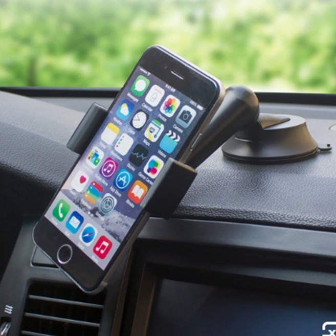 대시보드부착 핸드폰거치대 차량 자동차 휴대폰걸이, 1개
