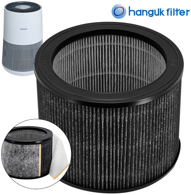 [호환] 위닉스 공기청정기 필터 타워엣지 컴팩트 일체형필터 AT5M200-MWK, 1개, 위닉스14타워엣지컴팩트