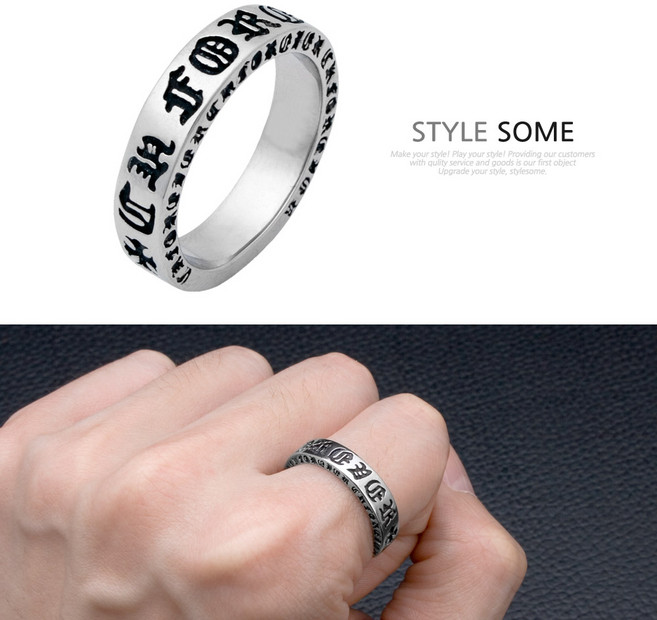 써지컬스틸 남자 반지 스타일썸 블리츠