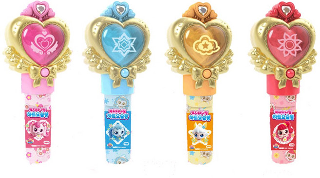 캐치티니핑 하트 요술봉 4개 세트 중복없음