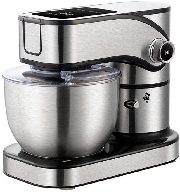 바이온 가정용 반죽기 고출력 자동 반죽기 대용량 반죽 믹서 제빵 휘핑기 다용도, 실버