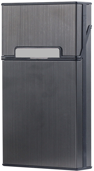 메탈 담배 케이스 일반형 / 슬림형 7종, 1개, 슬림-메탈블랙