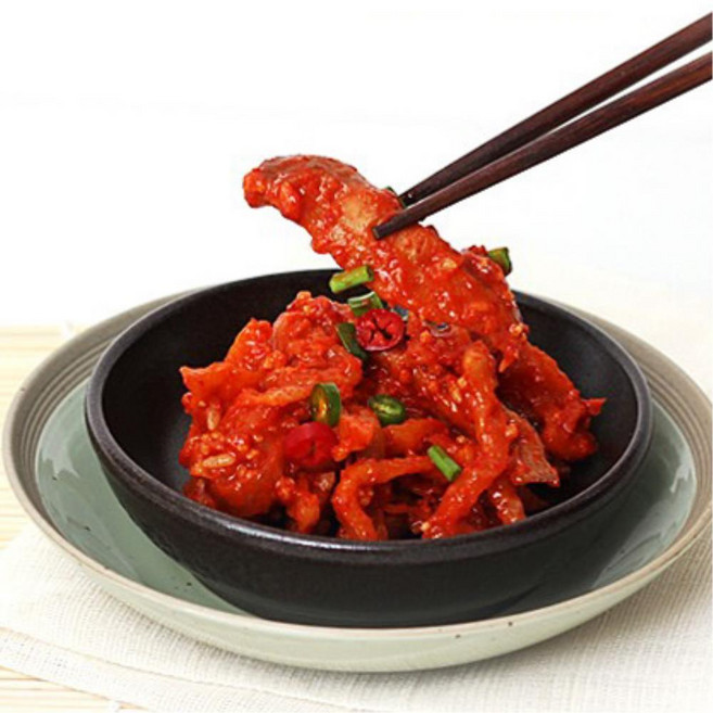 한식당 회덮밥용 식감좋은 삼척시 가자미식해 1kg 해역 맛있는, 1개