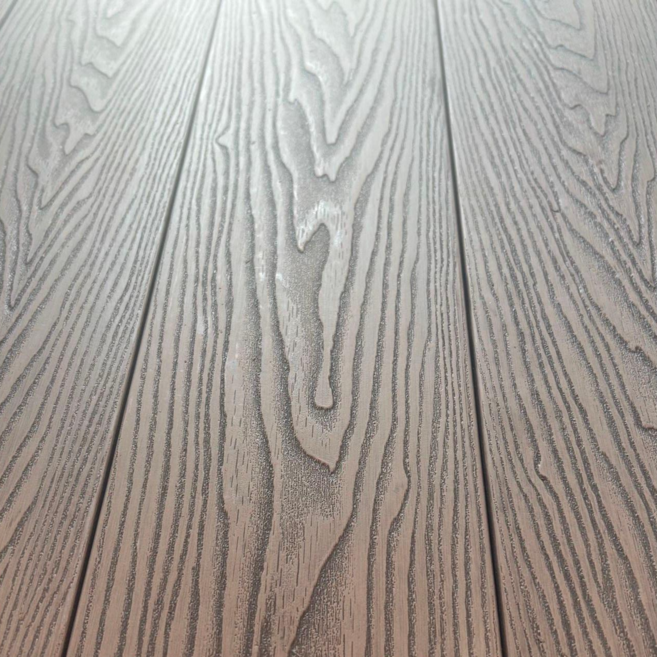 데크재 합성방부목 울타리 야외용 합성데크 나무결 쏠리드 커피20Tx140mmx3000mm, 1개