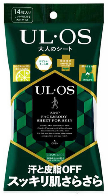 UL OS 淨膚濕紙巾 14張入, 1包