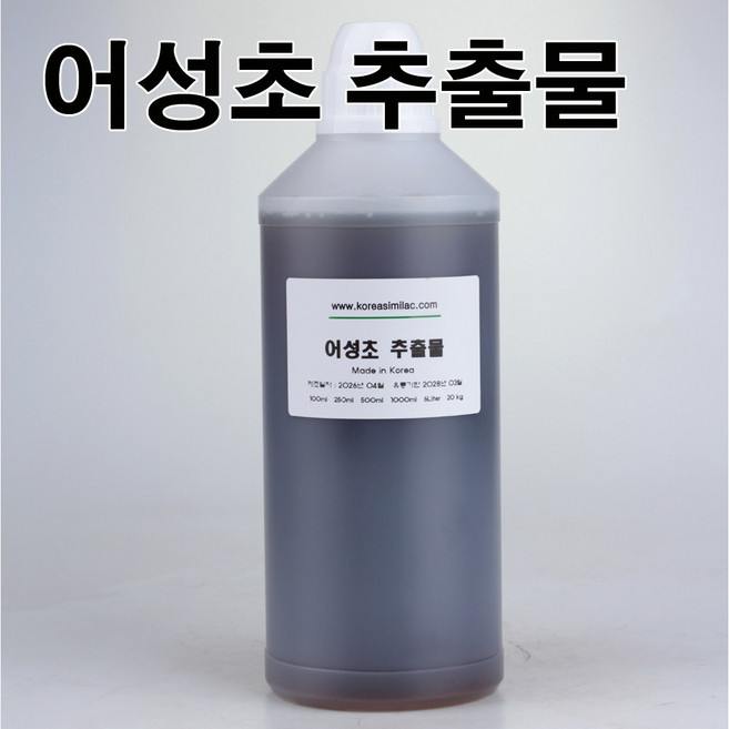 코리아씨밀락 어성초 추출물, 어성초 추출물 1리터, 1개