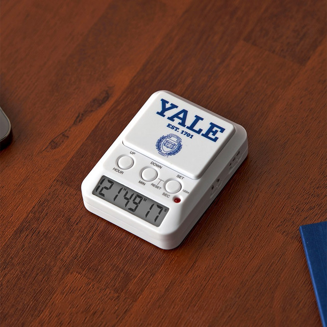 YALE 예일 스톱워치 공부타이머 드레텍콜라보, 화이트계열