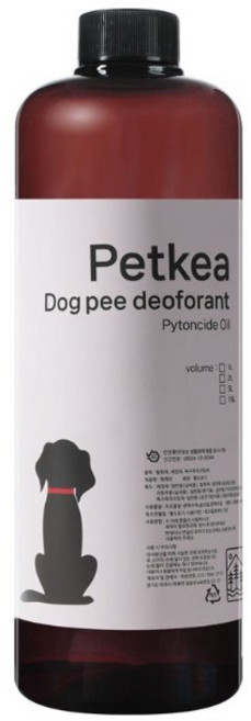 펫케아 강아지탈취제 리필형 피톤치드 천연 스프레이 반려견 오줌냄새 제거, 1개, 1L