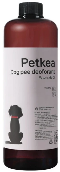 펫케아 강아지탈취제 리필형 피톤치드 천연 스프레이 반려견 오줌냄새 제거, 1개, 1L - 쿠팡