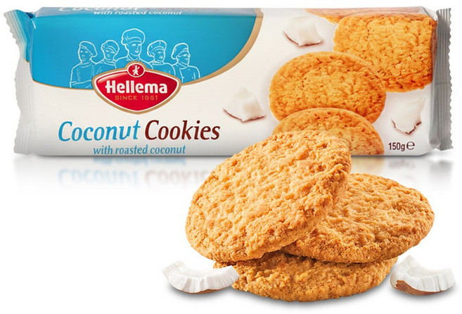 헬레마 코코넛 프리미엄 쿠키, 150g, 1개