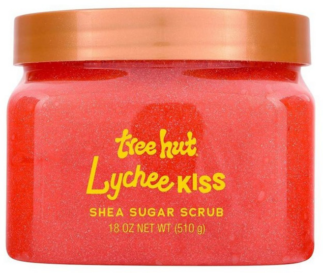 TREE 트리 Hut 트리헛 시어 슈가 스크럽 트로피컬 망고 510g, Lychee Kiss, 1