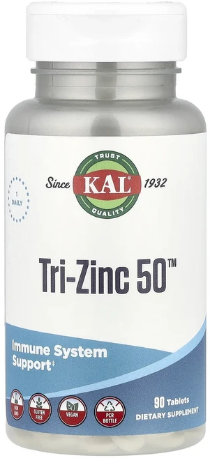 KAL Tri-Zinc 50™ 50mg 90정, 1개 - 쿠팡
