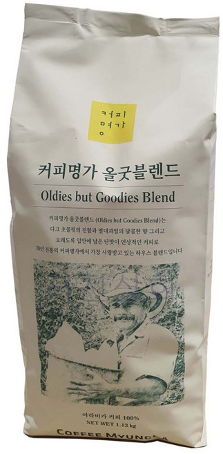 [코스트코] 커피명가 올굿블렌드 1.13kg 원두커피, 홀빈(분쇄안함), 1개