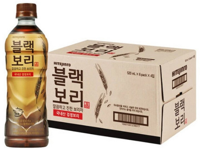 블랙보리 520ml 24개 1박스