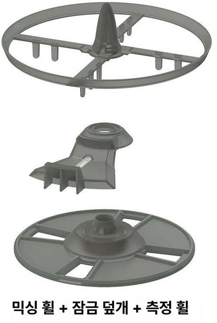 Baby Brezza 포뮬러 어드밴스드 프로, 1개, 교반 휠+잠금 뚜껑+측정 휠 (2세대)