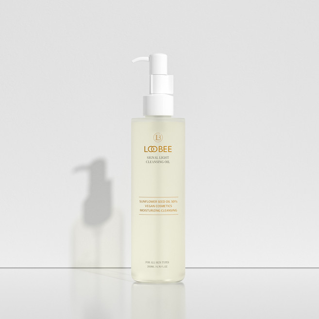 루비이 시그널라이트 클렌징 오일 비건 천연성분 해바라기씨 천연클렌징오일, 1개, 200ml