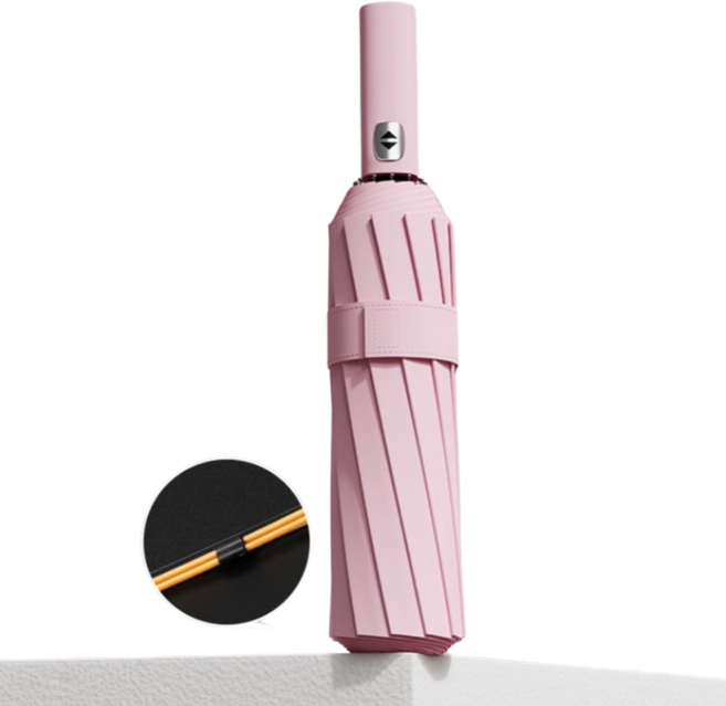 올마이웨이 특수 이중살대 튼튼한 빅사이즈 106cm 자외선 차단 3단 자동 우산