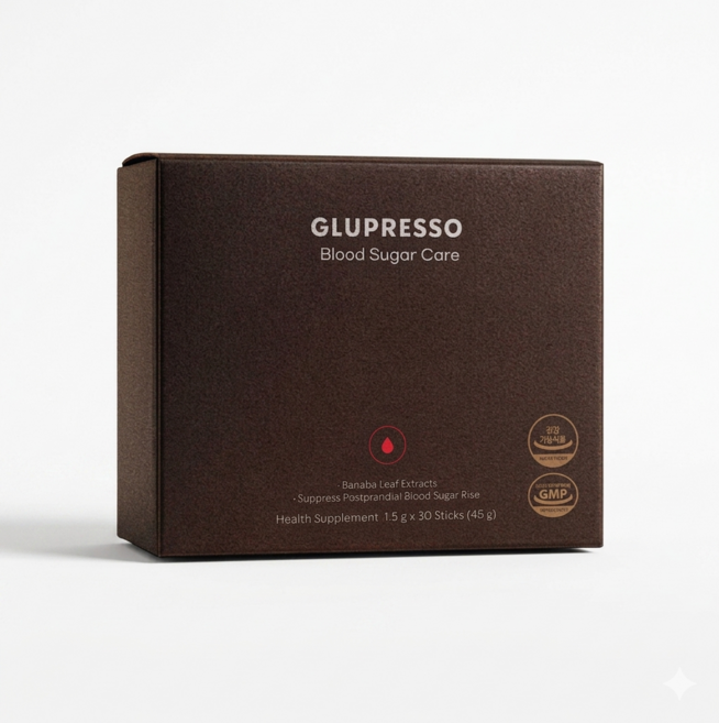 글루프레소 커피 혈당케어, 1박스, 45g