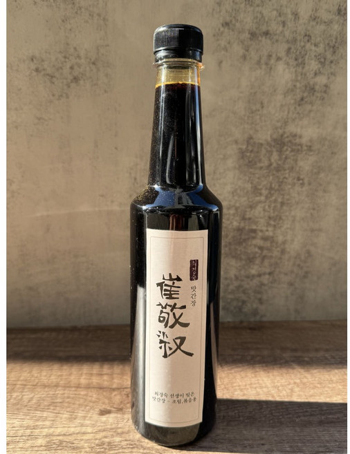 방배동 최경숙 요리선생님의 맛간장 [원산지:국산(경상남도 거제시)], 1개, 450ml