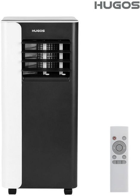 (휴고스) 스탠드 이동식 에어컨 7300BTU (실외기없는 가정용 방 냉풍기 제습기), 휴고스 컴팩트 가정용에어컨