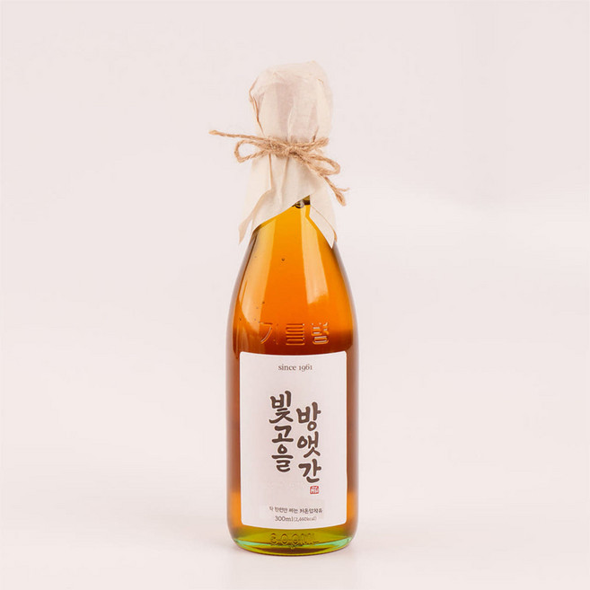 빛고을방앳간 유기농 저온압착 참기름 300ml, 1개
