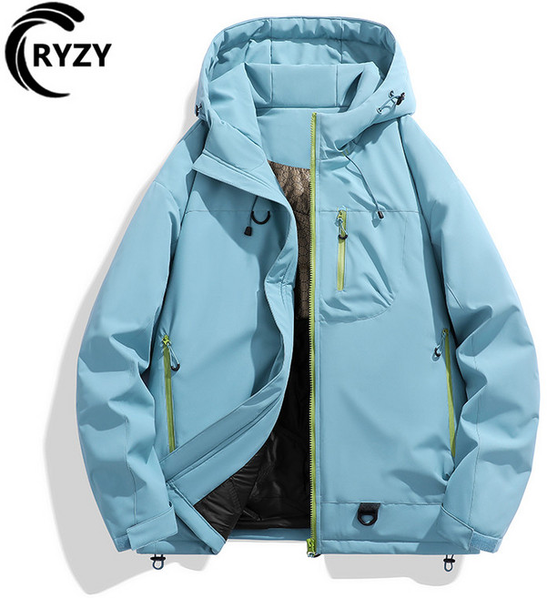 RYZY 衝鋒衣 防水棉服 戶外石墨烯保暖外套