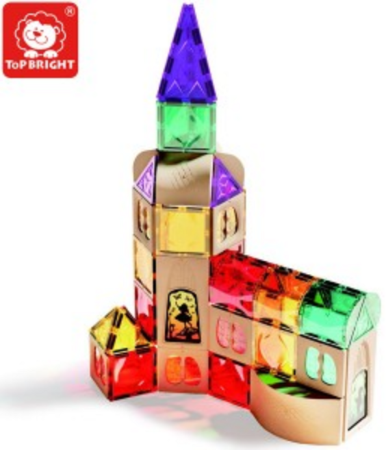 맥아트 자석 타일블록 어드밴스드 세트 64p, 상세페이지참조, 1개