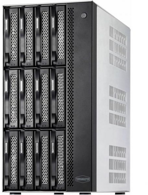 테라마스터 T9-500 프로 NAS 저장장치 - 9베이 코어 i7 1255U 10코어 12스레드 CPU 16GB DDR5 듀얼 10GbE 포트 네트워크 연결 비즈니스용 성, 10-Core/ 16GB RAM/ 12Bay/ T12-