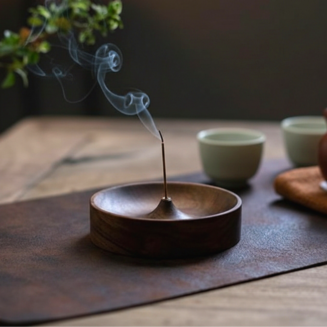 이지바이몰 원목 인센스 스틱 홀더