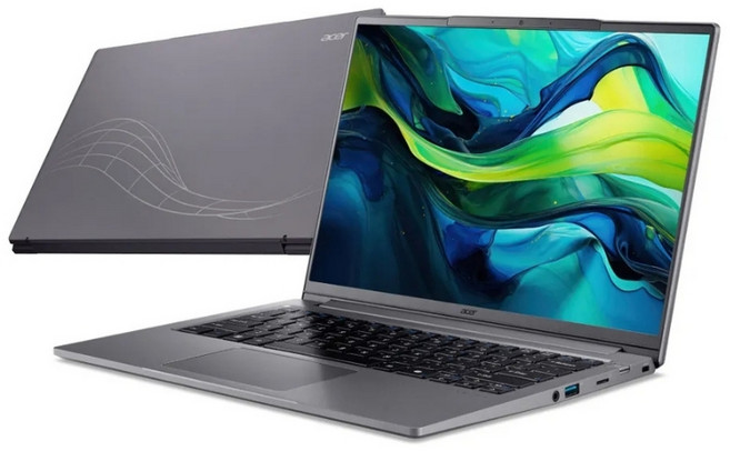 acer宏碁 Swift Lite SFL14-52M-531X 時尚輕纖筆電/U5-125U/14吋, WIN11 Home , 16GB, 512GB, 灰色